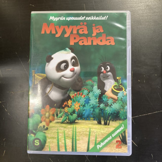 Myyrä ja Panda 2 DVD (M-/M-) -animaatio-